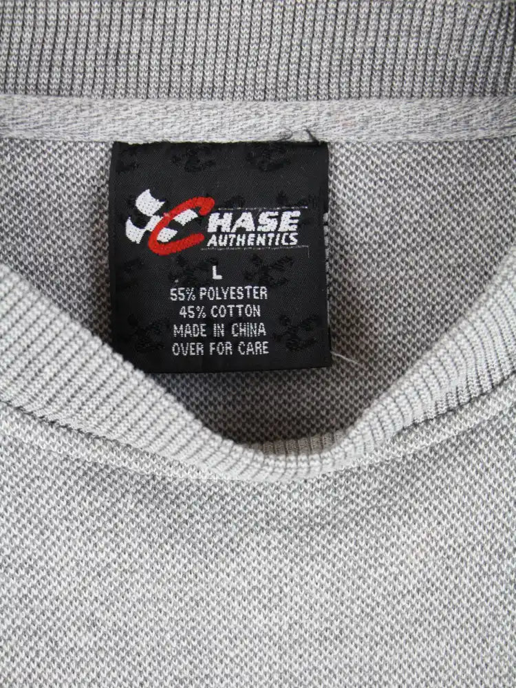 Chase Sweater Grau L – Etikett