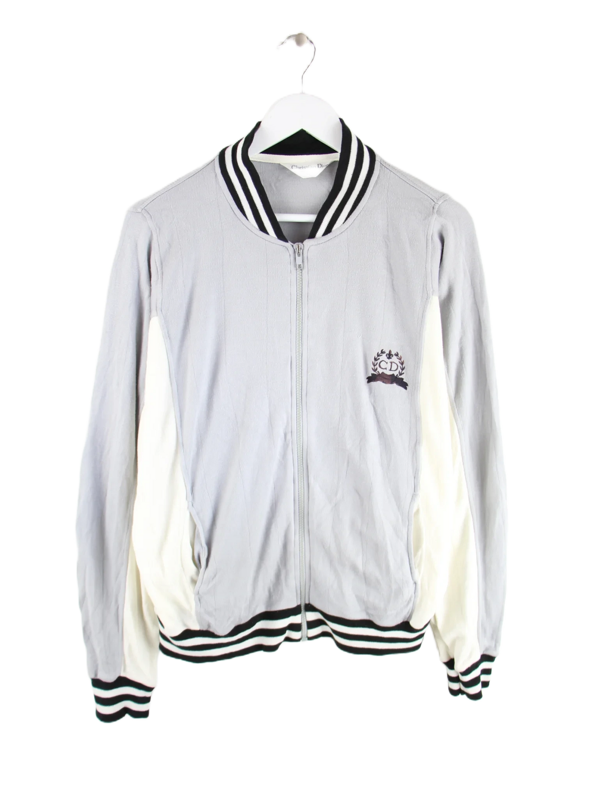 Christian Dior Sweatjacke Grau L – Vorderseite