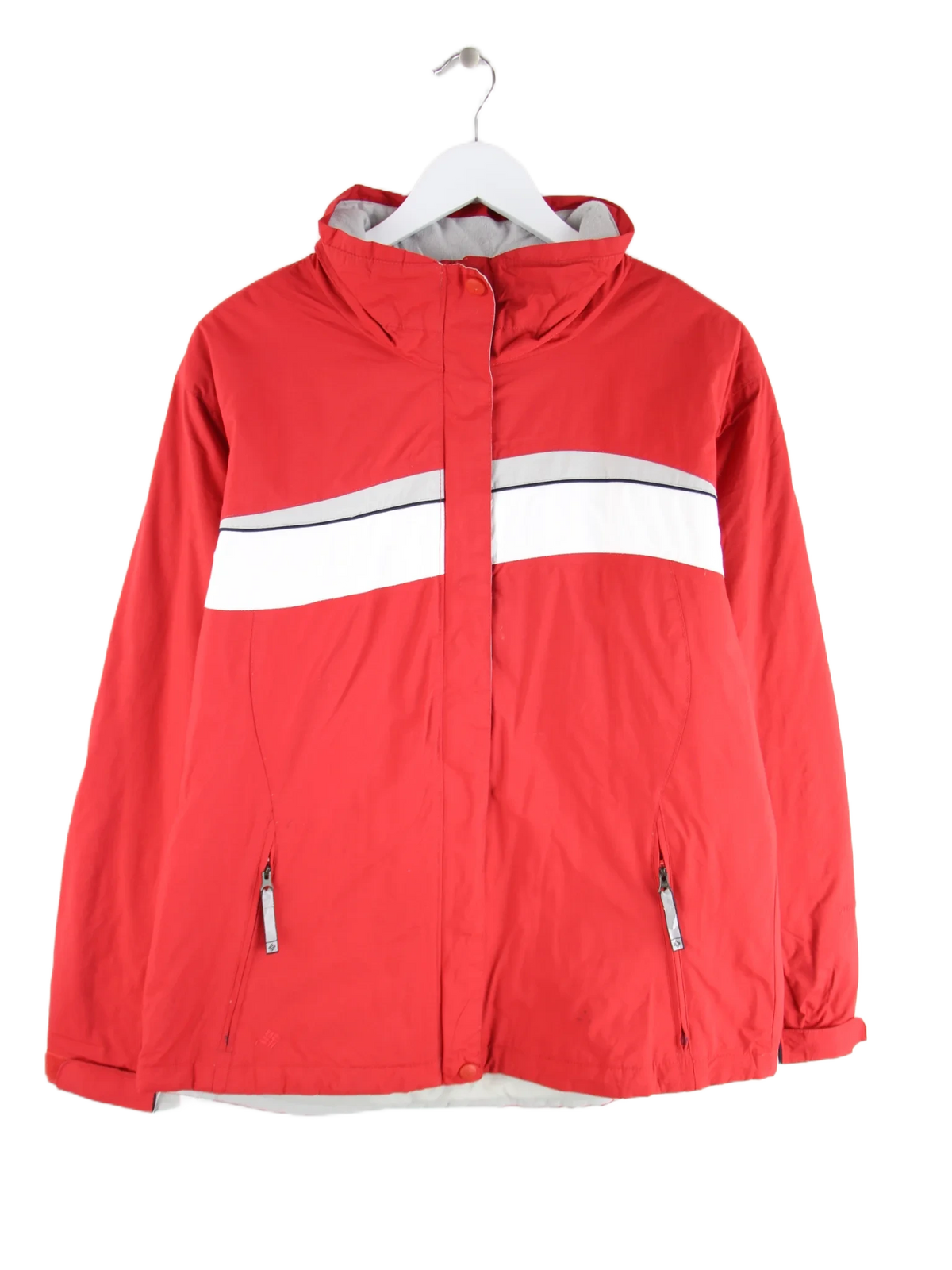 Columbia Jacke Rot L – Vorderseite