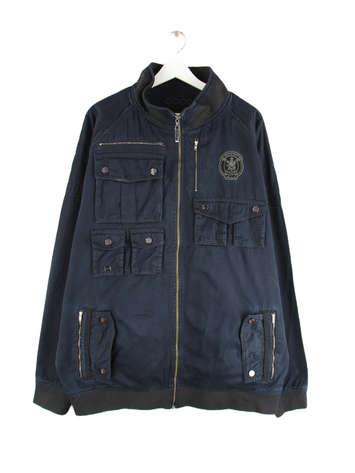 Coogi Leichte Jacke Blau 4XL – Vorderseite