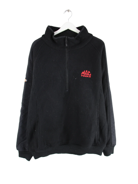 Dickies Fleece Schwarz XL – Vorderseite
