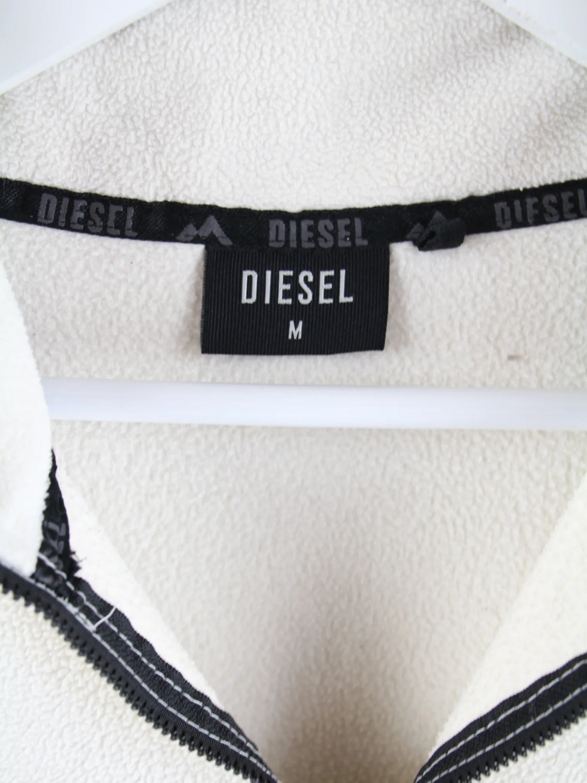 Diesel Fleece Beige M – Etikett