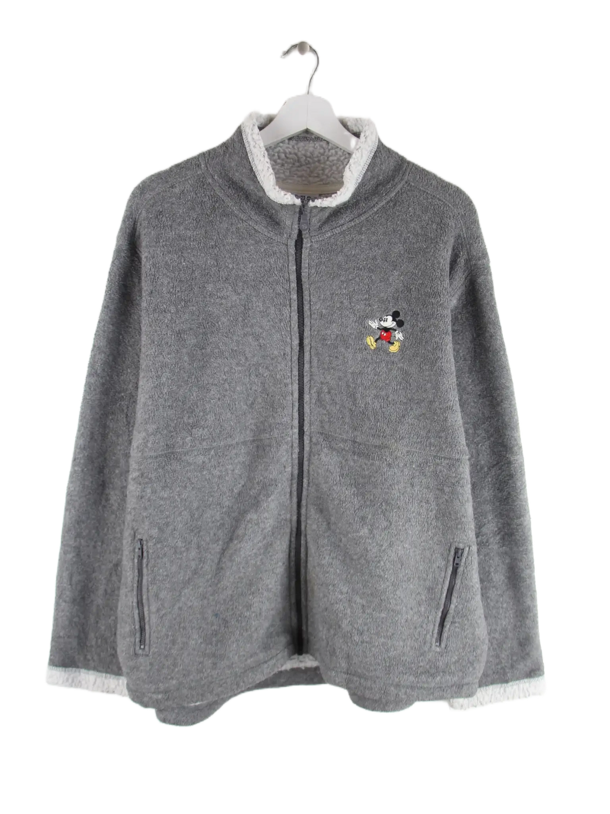 Disney Fleece Grau XL – Vorderseite