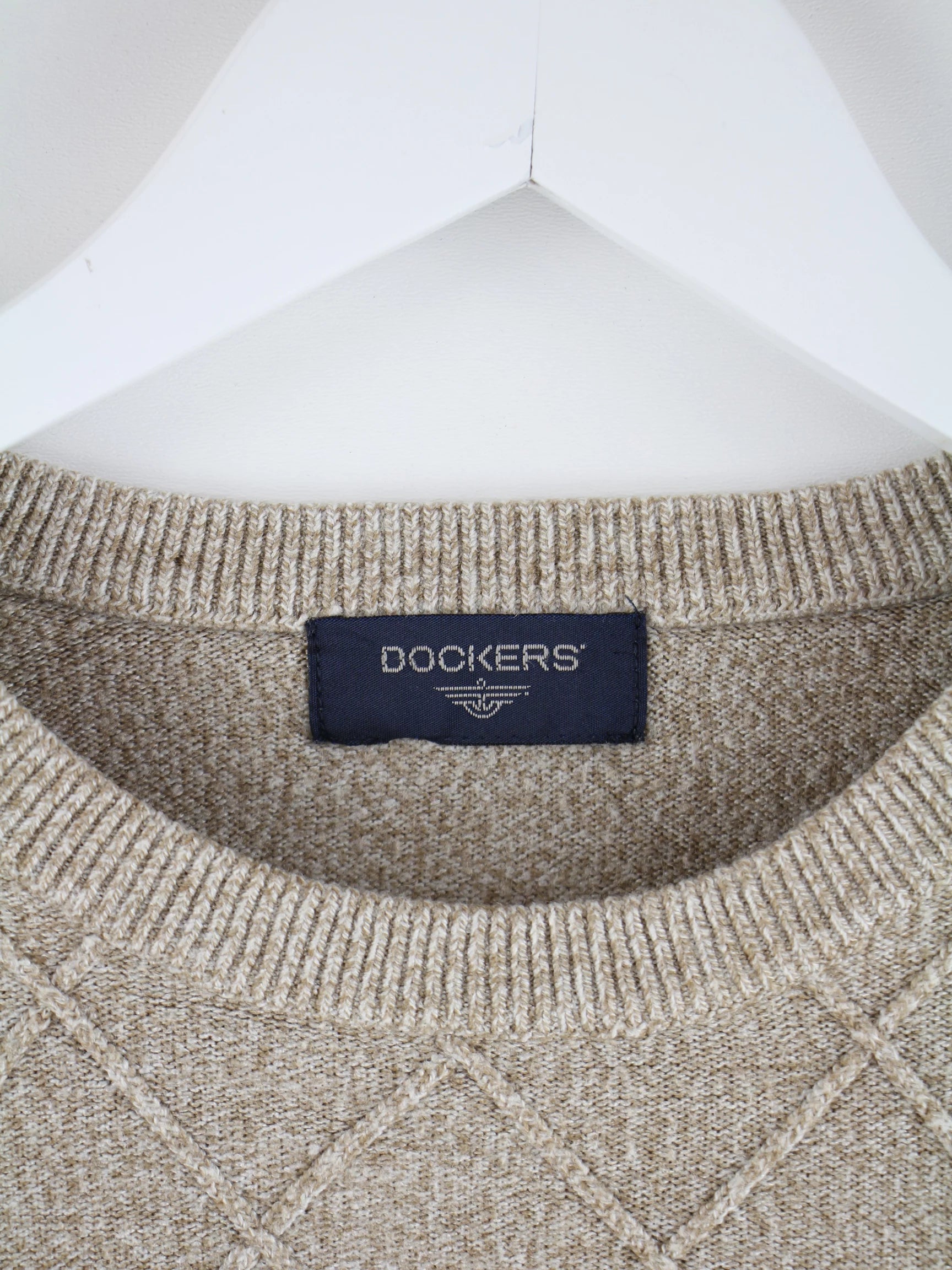 Dockers Pullover Beige XL – Etikett