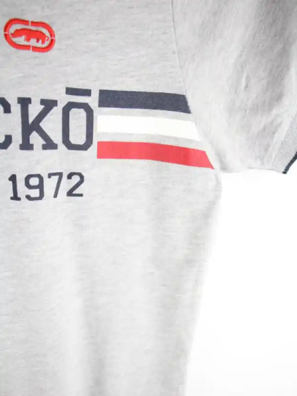 Ecko Polo Grau L – Detailbild 2