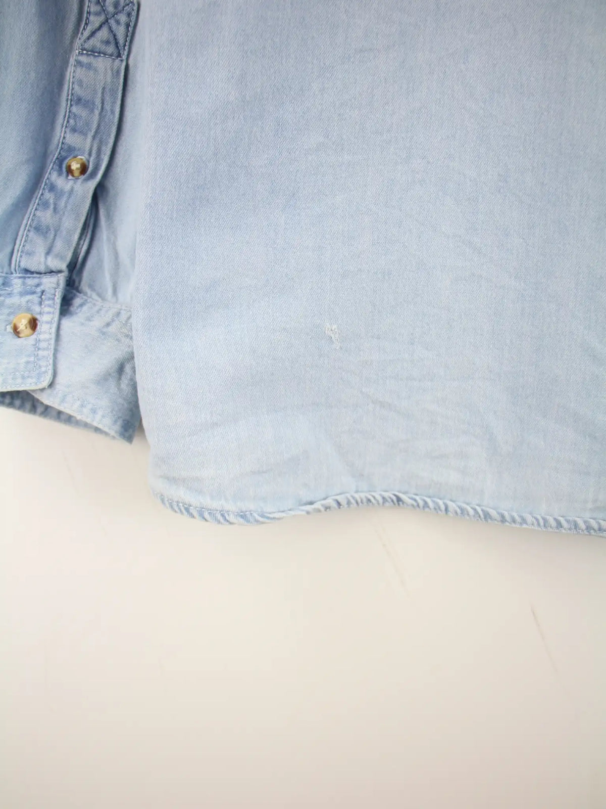 Eddie Bauer Freizeit Hemd Blau L – Detailbild 5