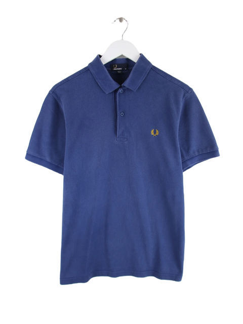 Fred Perry Polo Blau M – Vorderseite