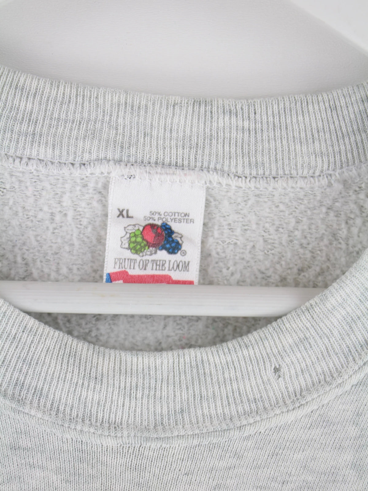 Fruit of the Loom Sweater Grau XL – Detailbild 1