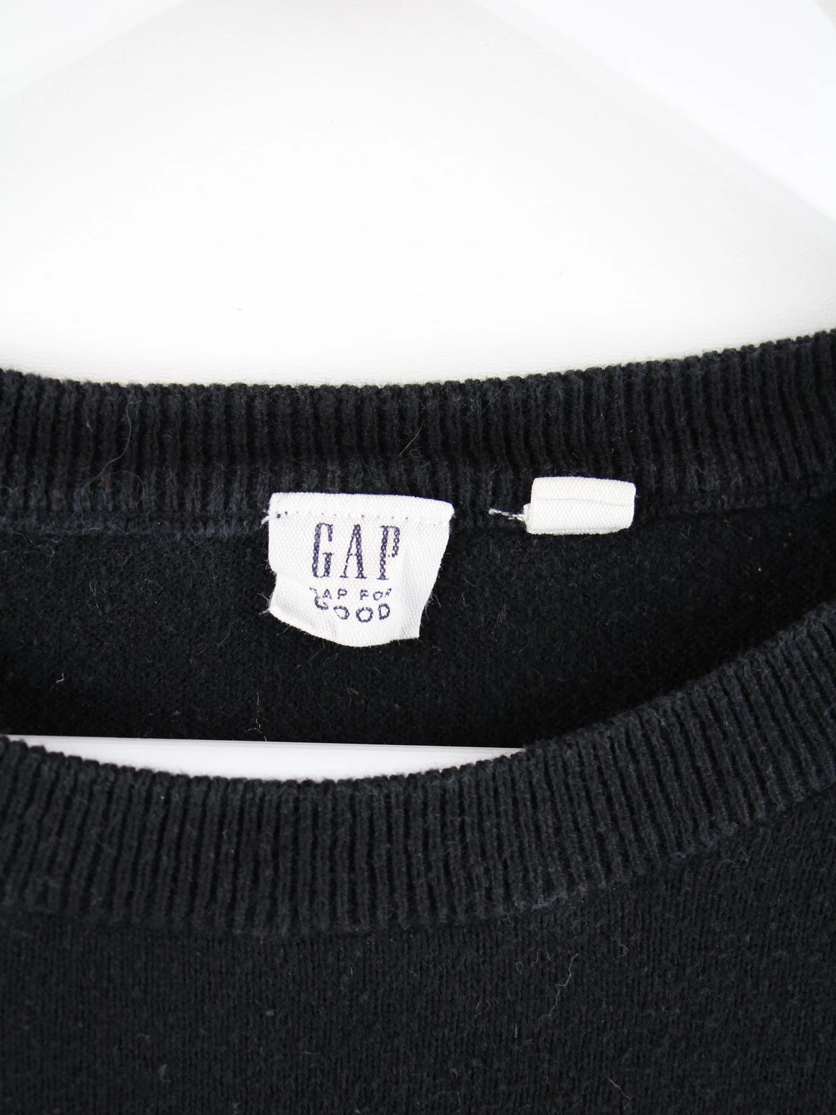 GAP Pullover Schwarz M – Etikett