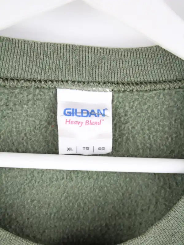 Gildan Sweater Grün XL – Detailbild 1