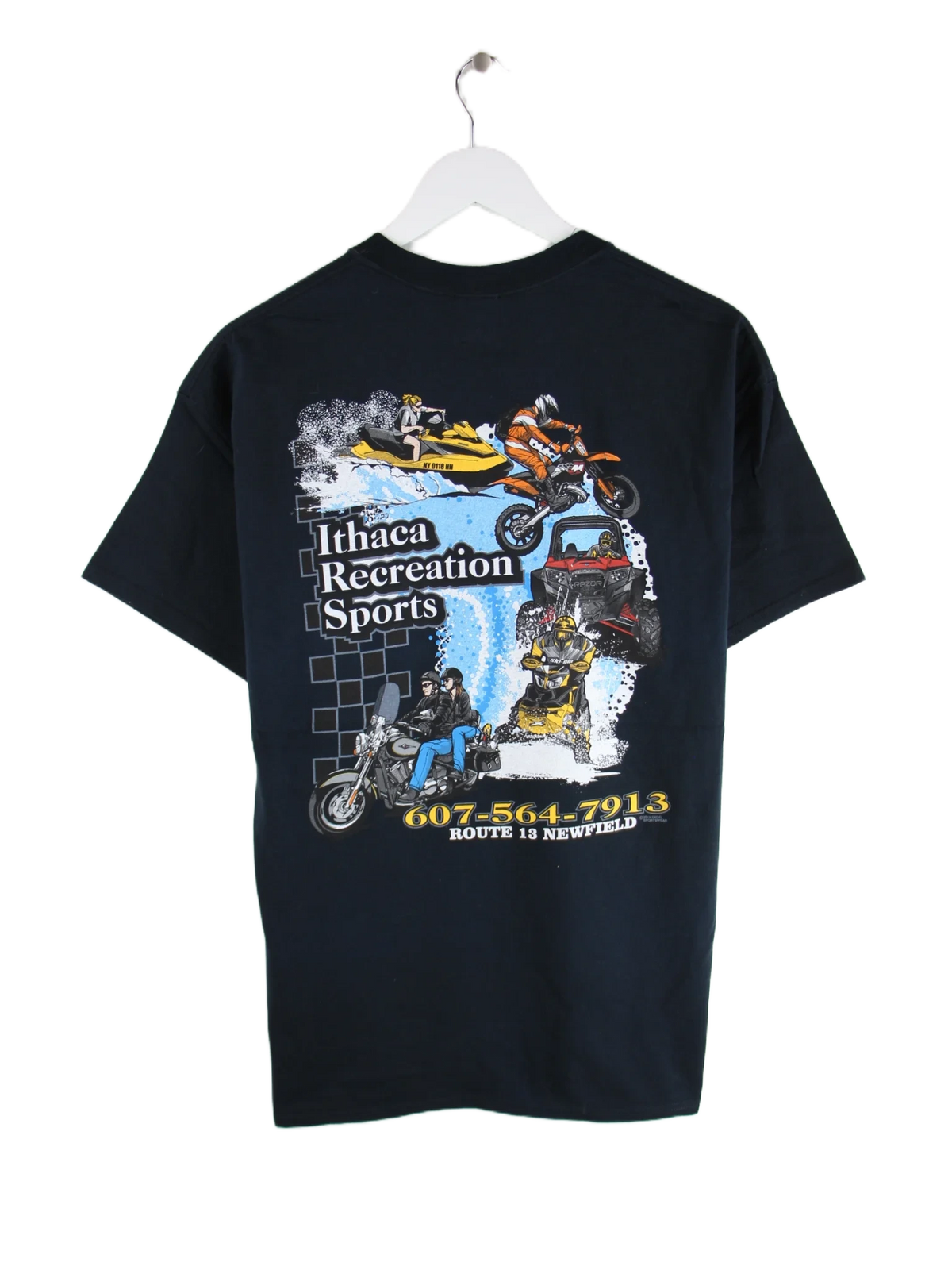 Gildan T-Shirt Schwarz L – Rückseite