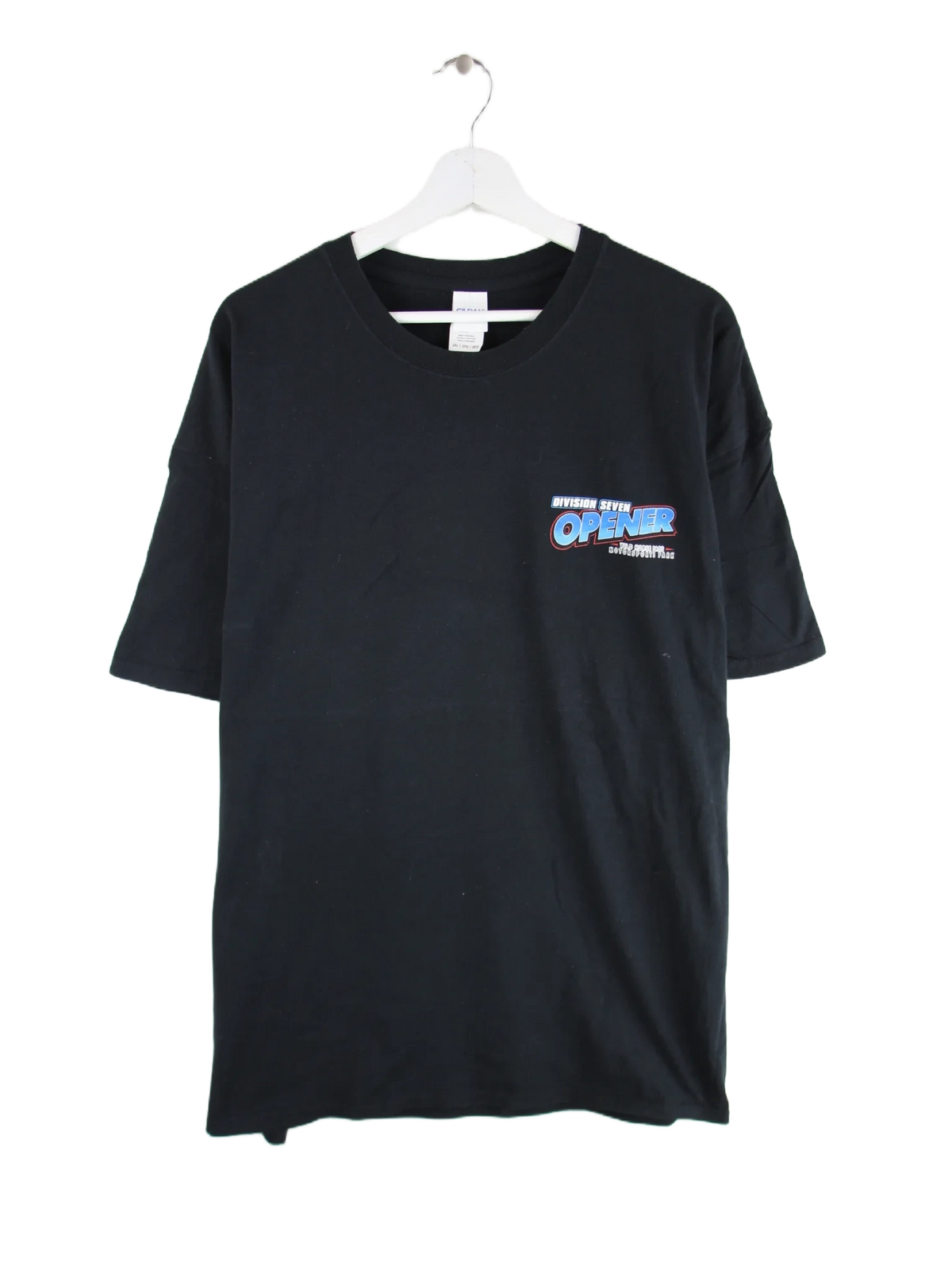Gildan T-Shirt Schwarz XXL – Vorderseite