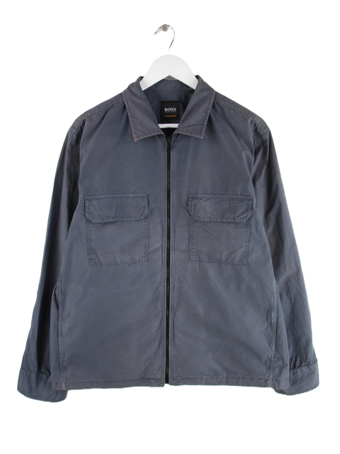 Hugo Boss Leichte Jacke Grau L – Vorderseite