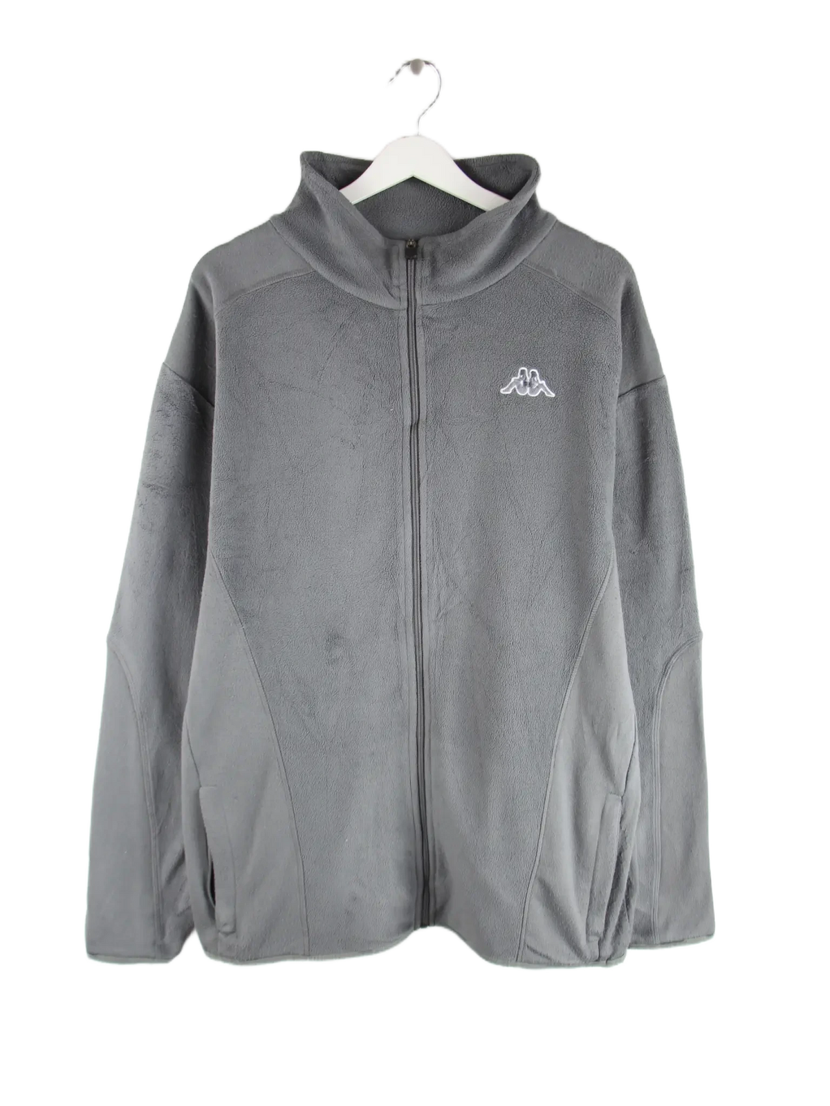 Kappa Fleece Grau XXL – Vorderseite