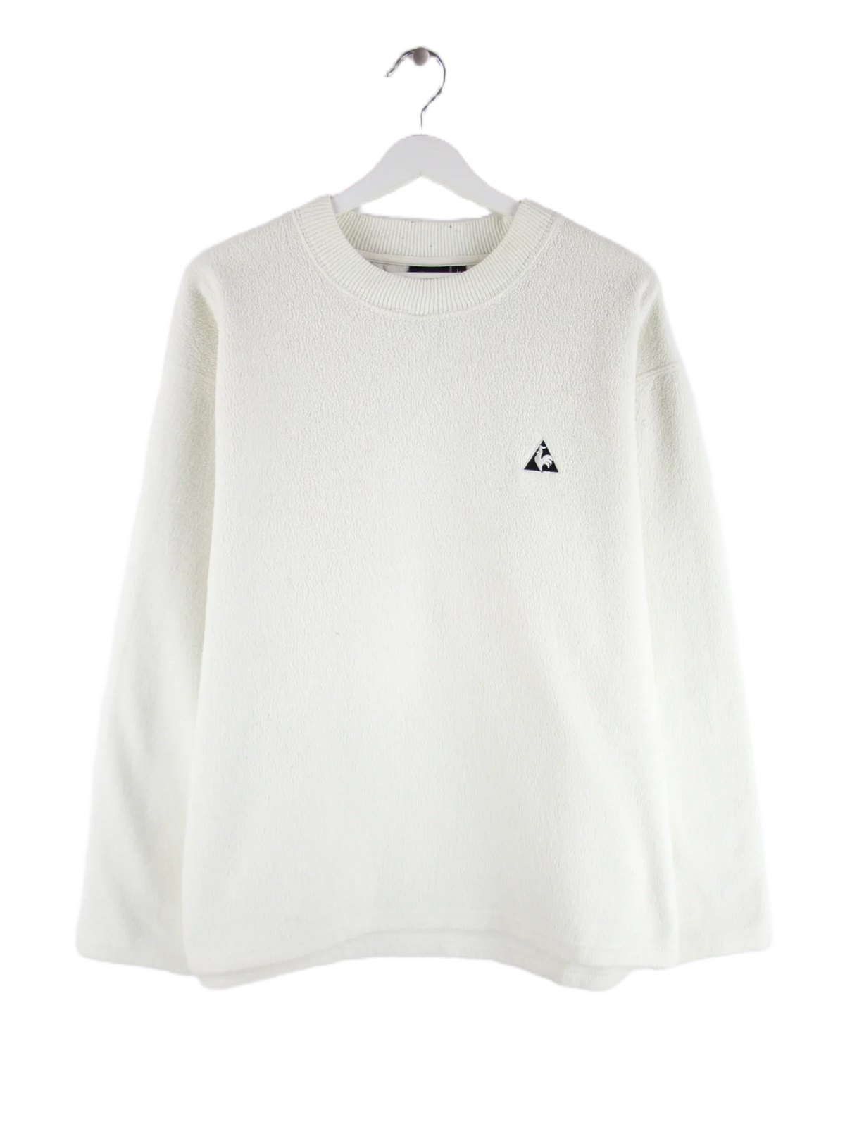 Le Coq Sportif Fleece Beige L – Vorderseite
