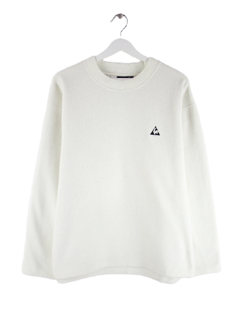 Le Coq Sportif Fleece Beige L – Vorderseite