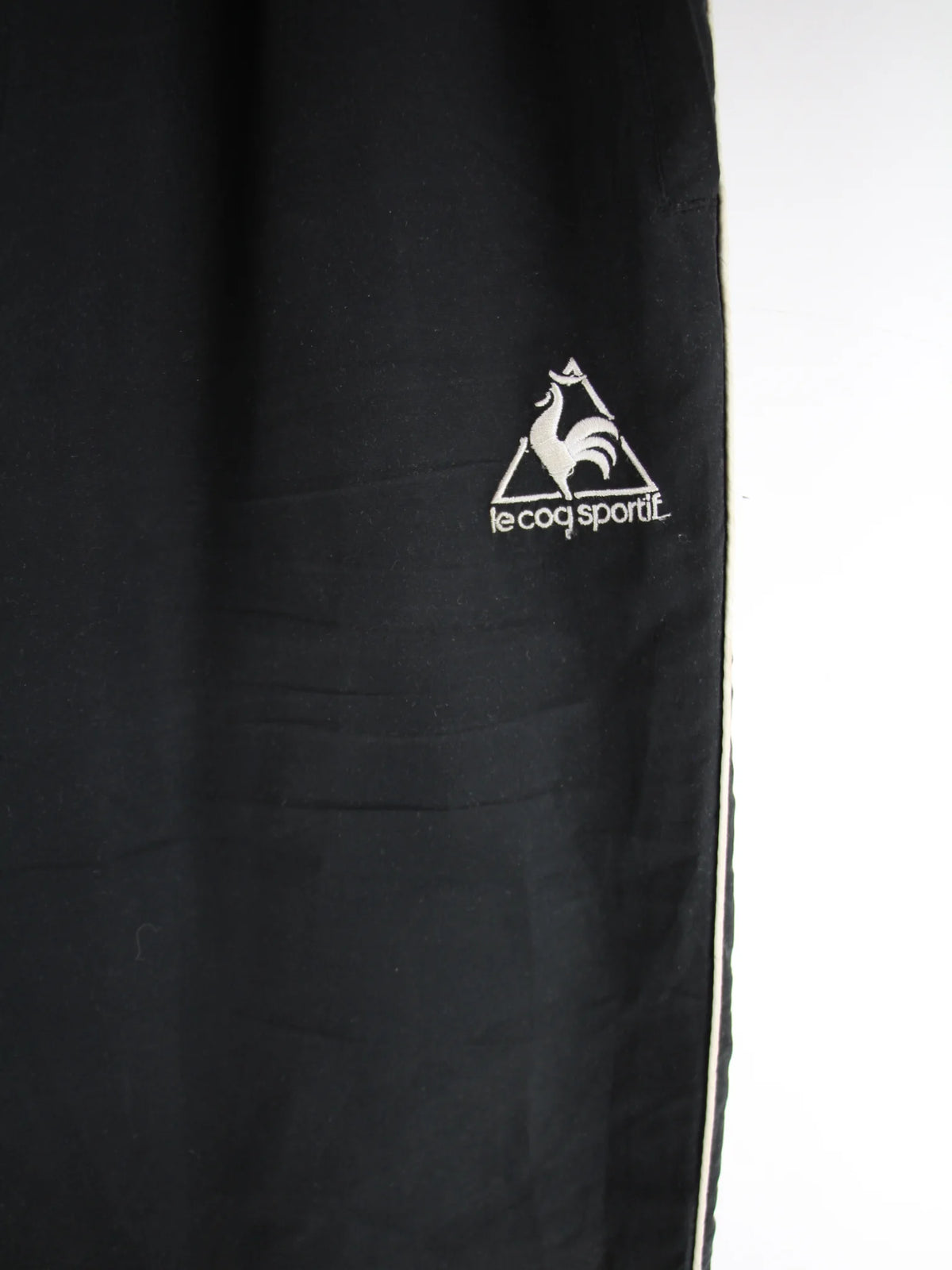 Le Coq Sportif Track Pants Schwarz XL – Etikett