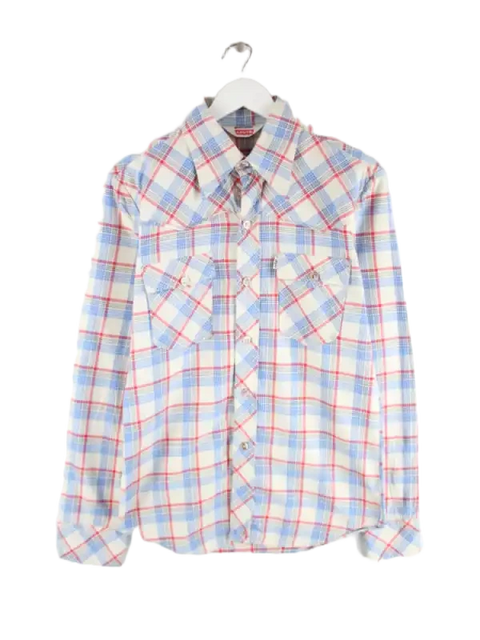 Levi's Freizeit Hemd Weiß L – Vorderseite