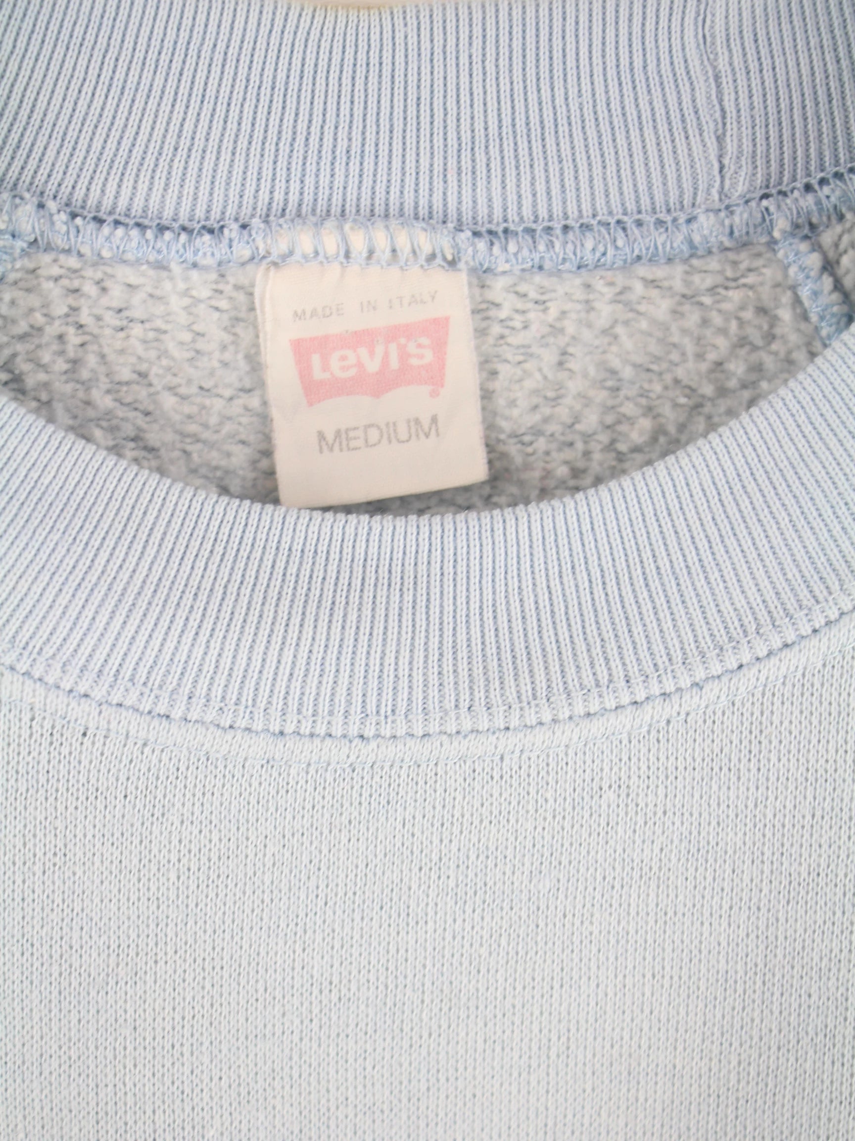 Levi's Sweater Blau S – Etikett