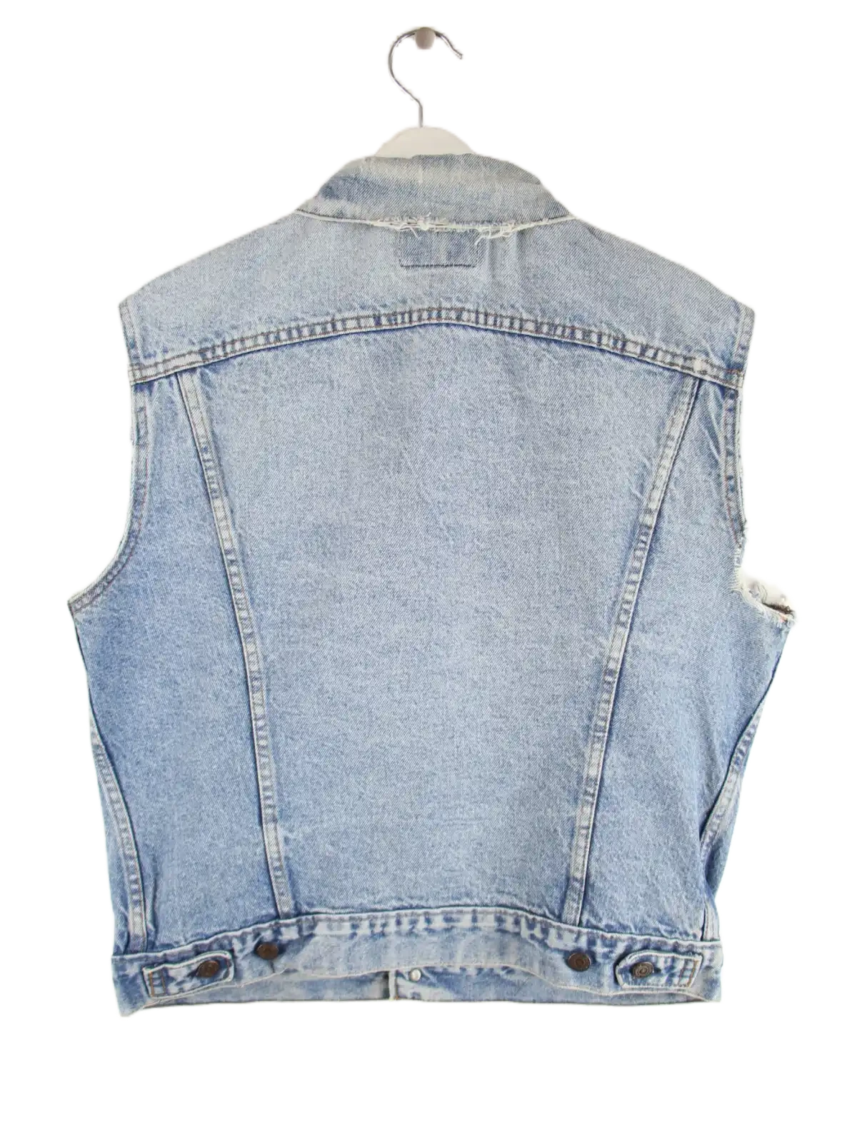 Levi's Weste Blau S – Rückseite