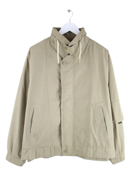 London Fog Leichte Jacke Braun L – Vorderseite