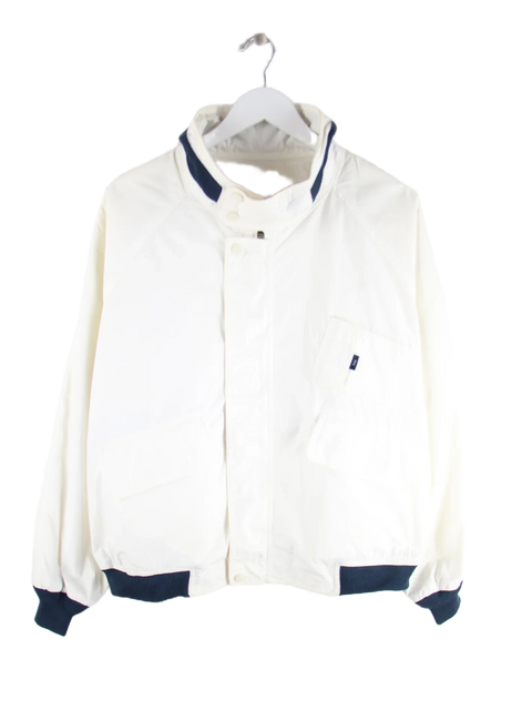 London Fog Leichte Jacke Weiß M – Vorderseite