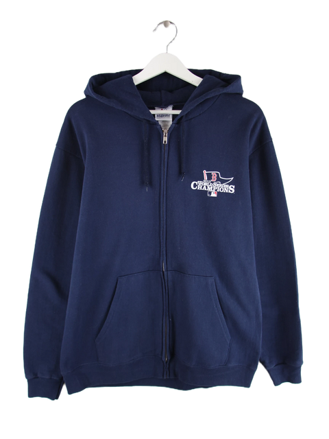 Majestic Hoodie Blau L – Vorderseite