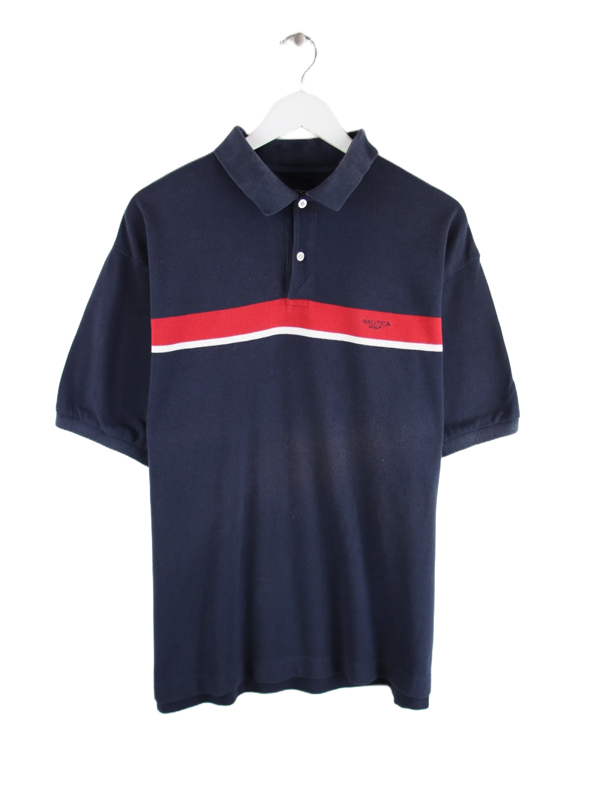 Nautica Polo Blau XL – Vorderseite