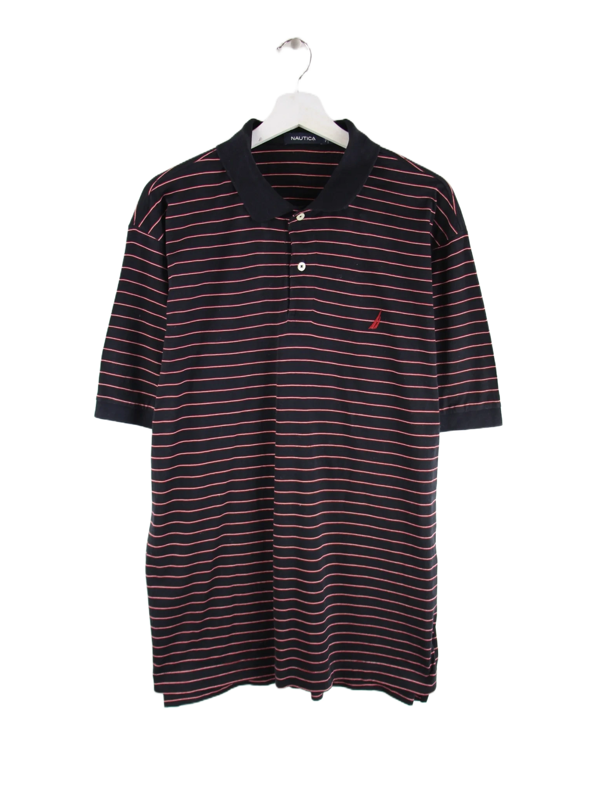 Nautica Polo Schwarz L – Vorderseite