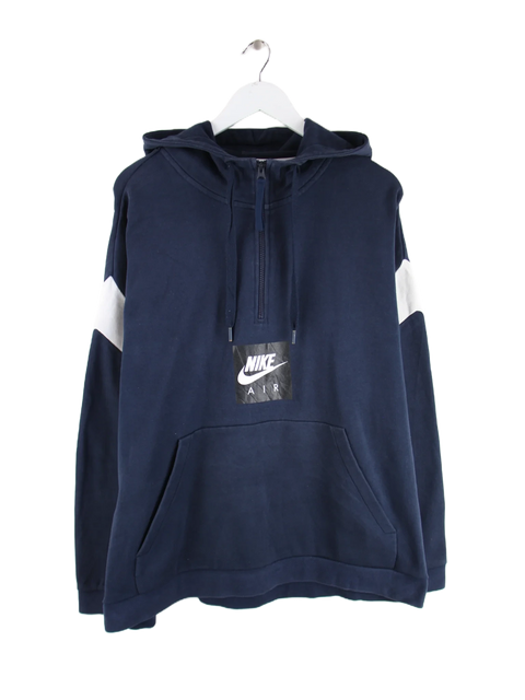 Nike Hoodie Blau XL – Vorderseite