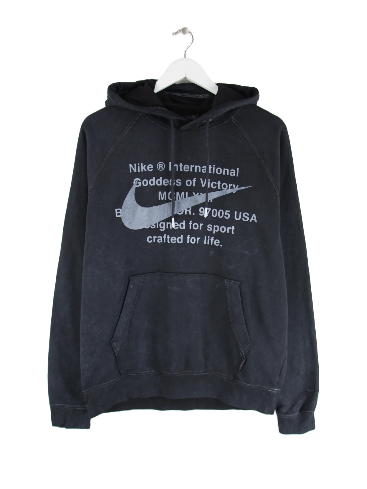 Nike Hoodie Schwarz M – Vorderseite
