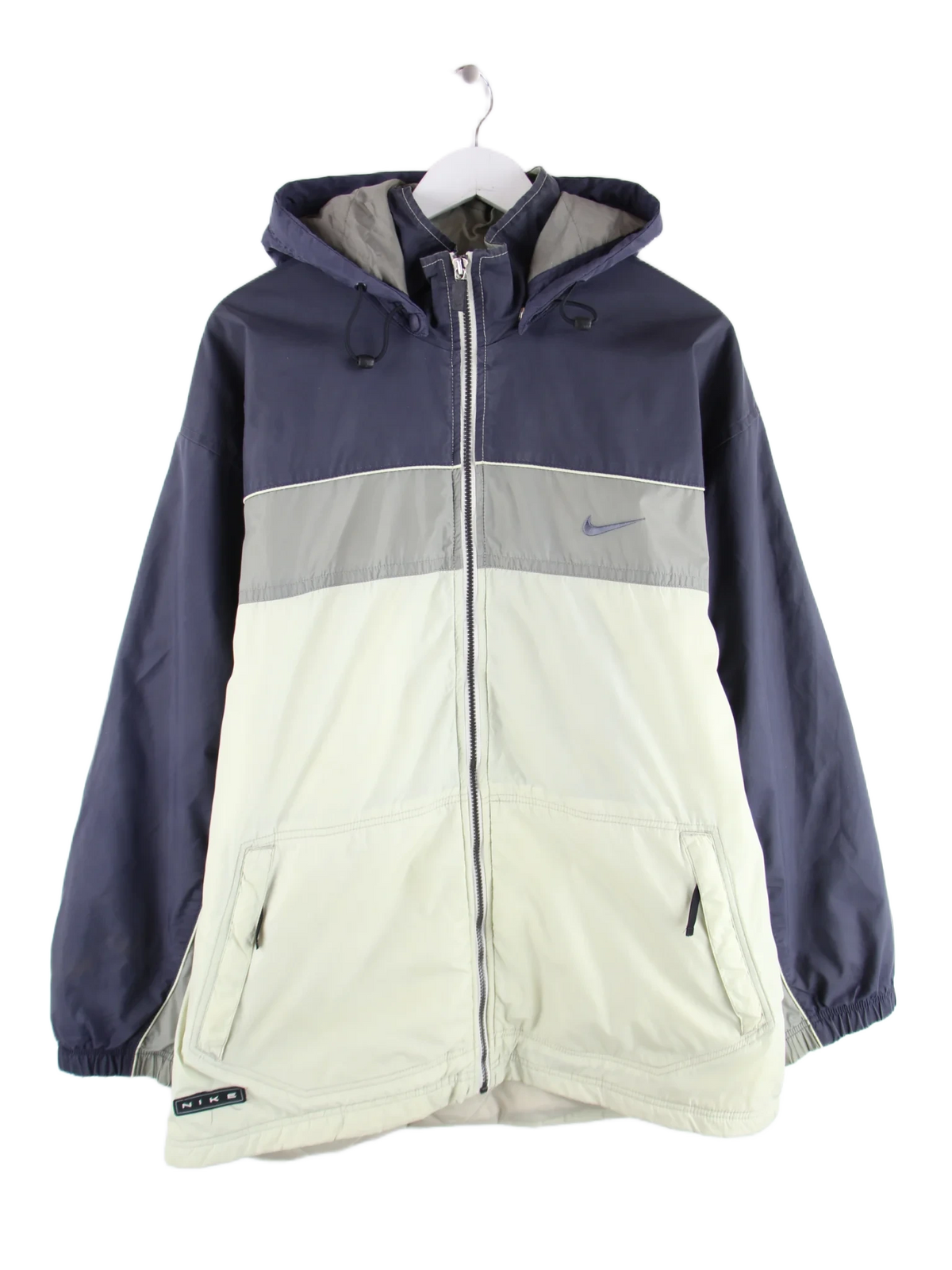 Nike Jacke Blau L – Vorderseite