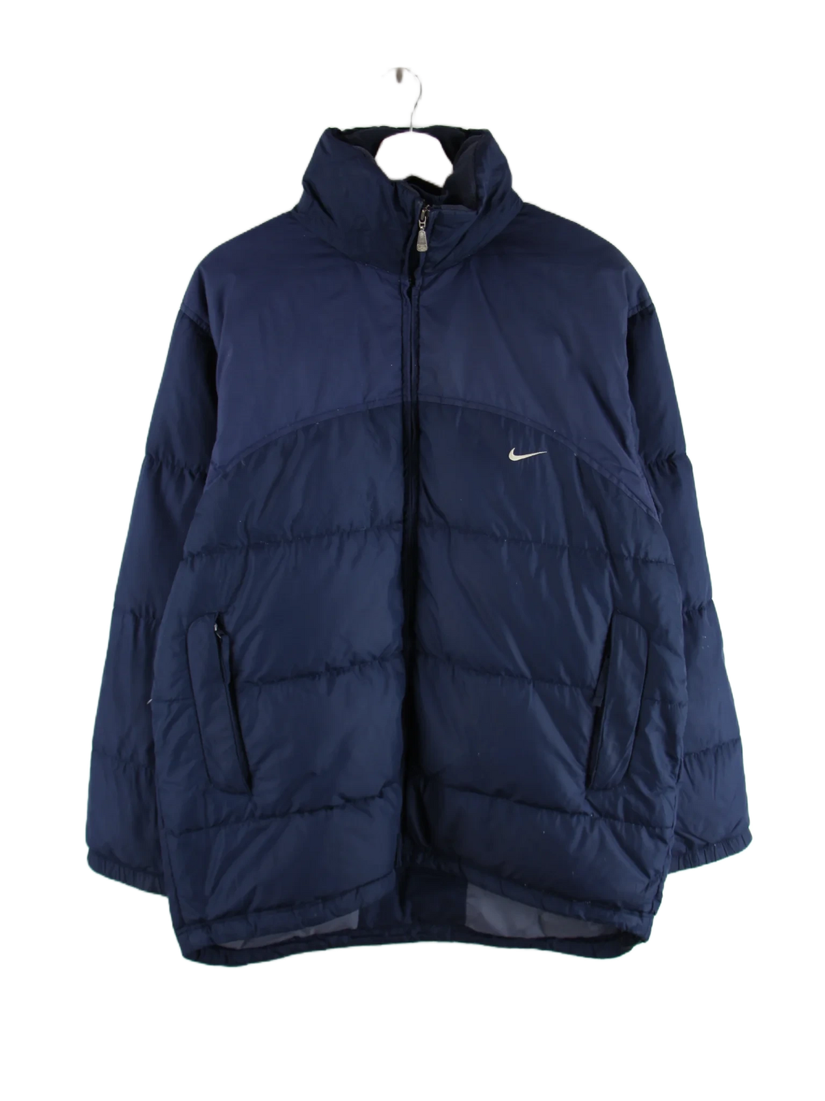 Nike Jacke Blau M – Vorderseite