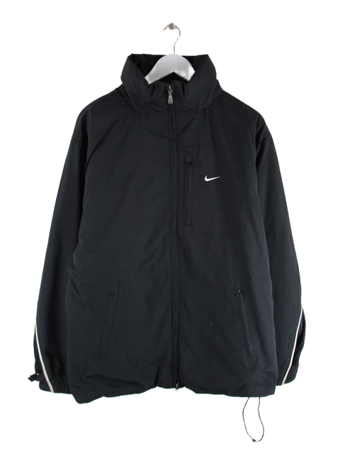 Nike Jacke Schwarz L – Vorderseite