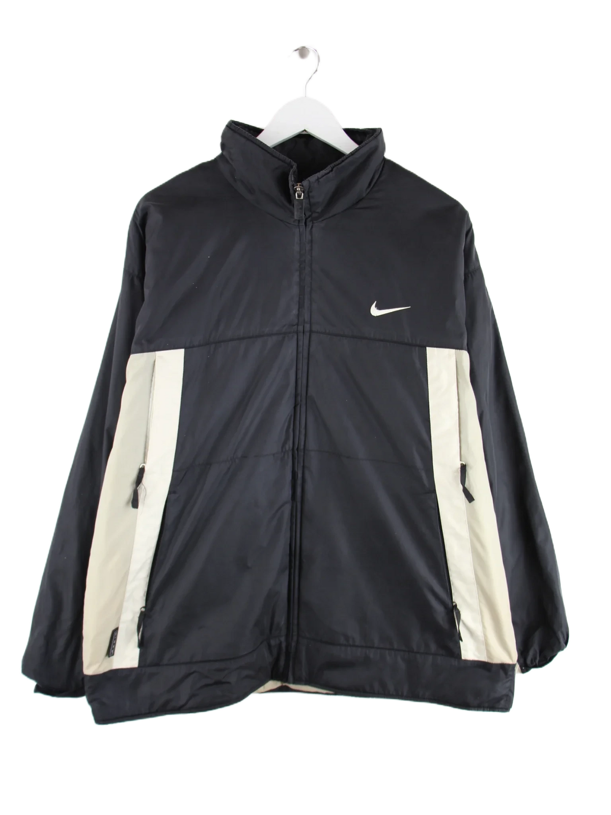 Nike Jacke Schwarz L – Vorderseite