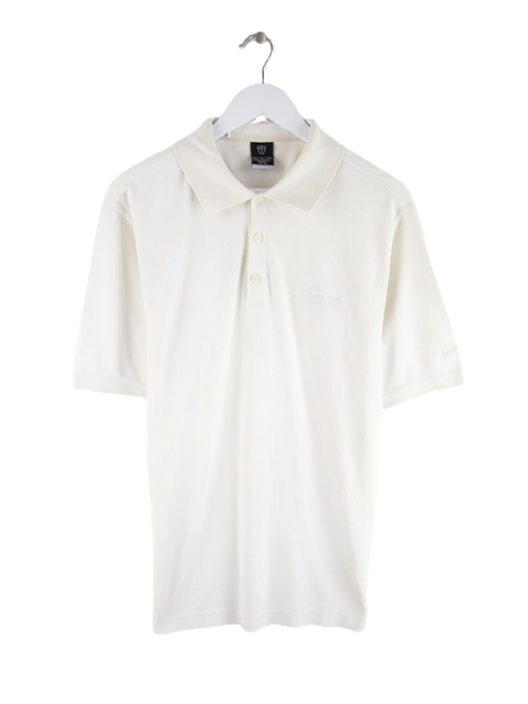 Nike Polo Weiß M – Vorderseite