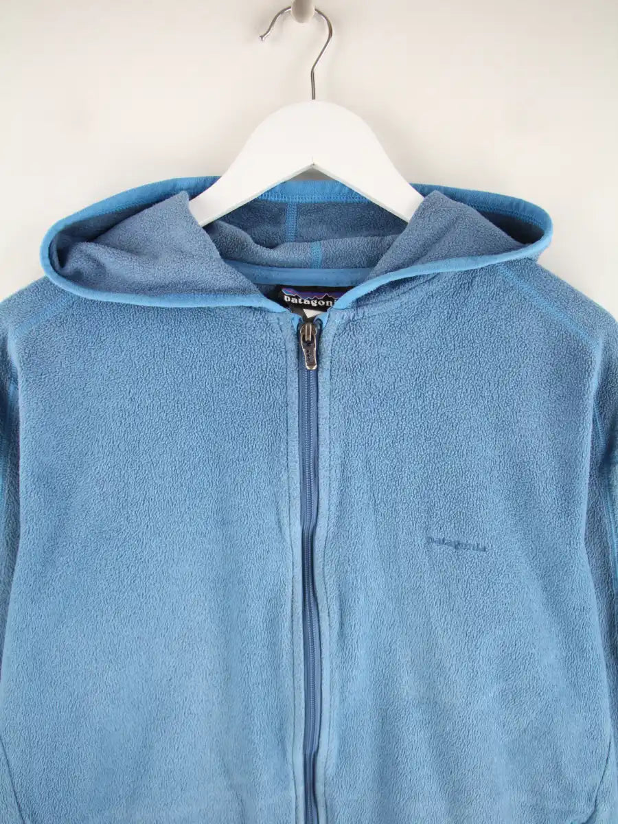 Patagonia Fleece Blau XL – Etikett
