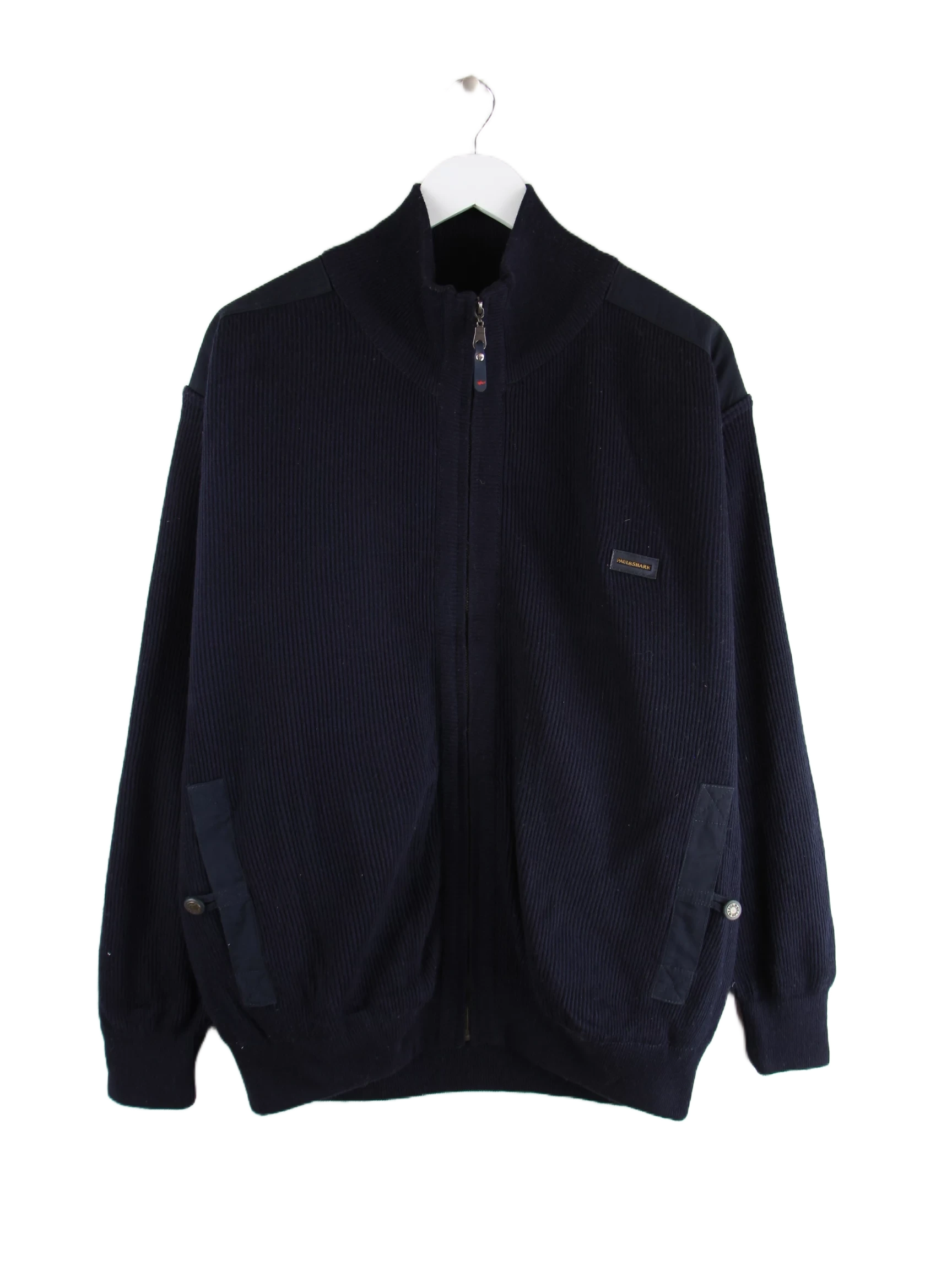 Paul & Shark Strickjacke Blau XL – Vorderseite