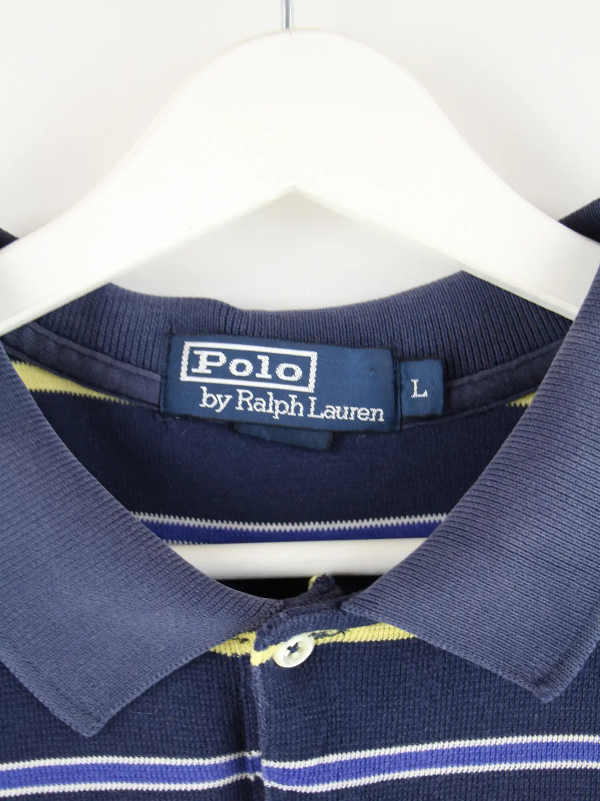 Ralph Lauren Polo Blau L – Etikett