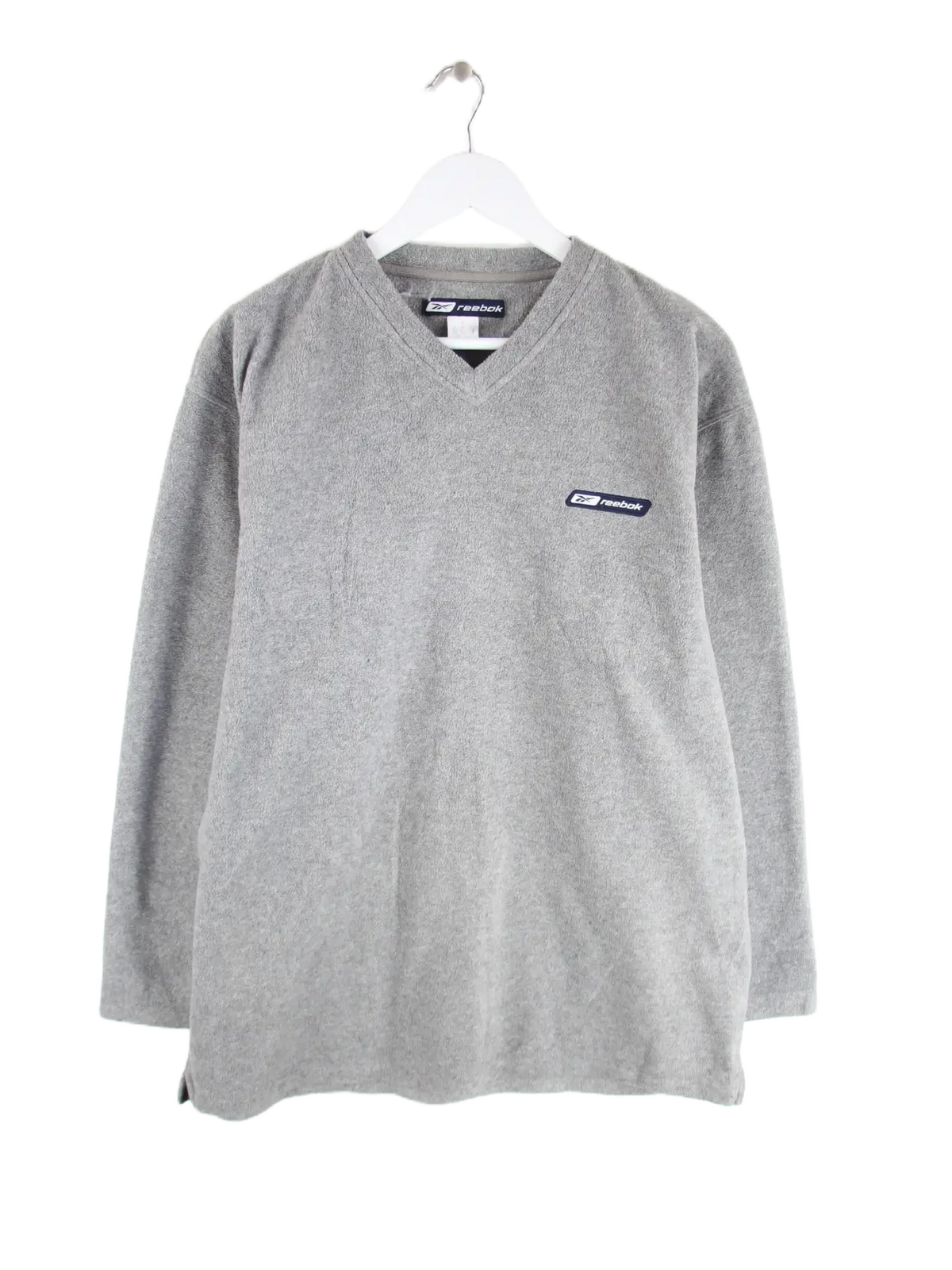 Reebok Fleece Grau M – Vorderseite