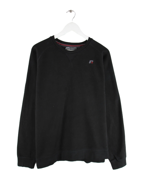 Russell Athletic Sweater Schwarz XXL – Vorderseite