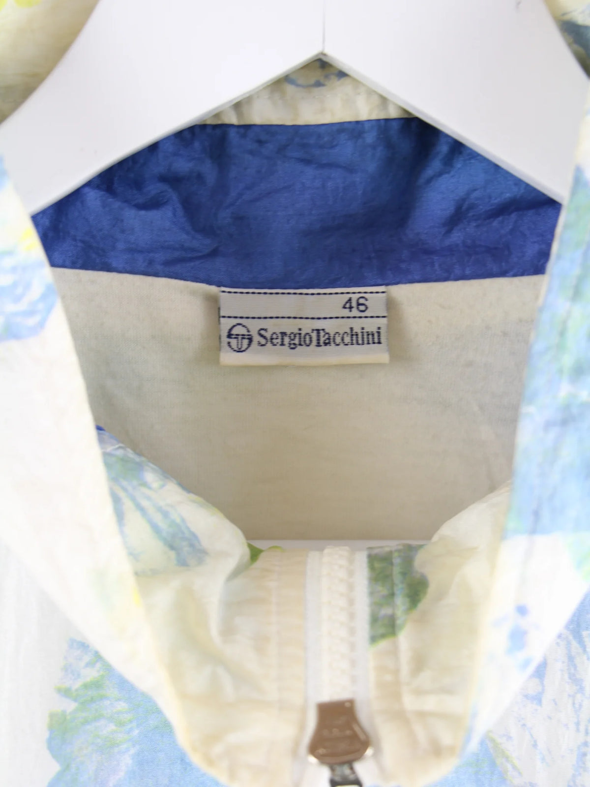 Sergio Tacchini Leichte Jacke Mehrfarbig M – Detailansicht Vorderseite