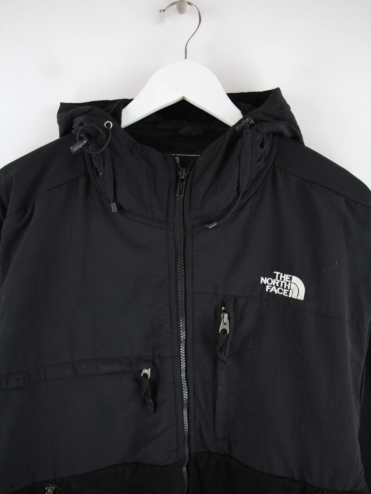 The North Face Fleece Schwarz L – Detailansicht Vorderseite