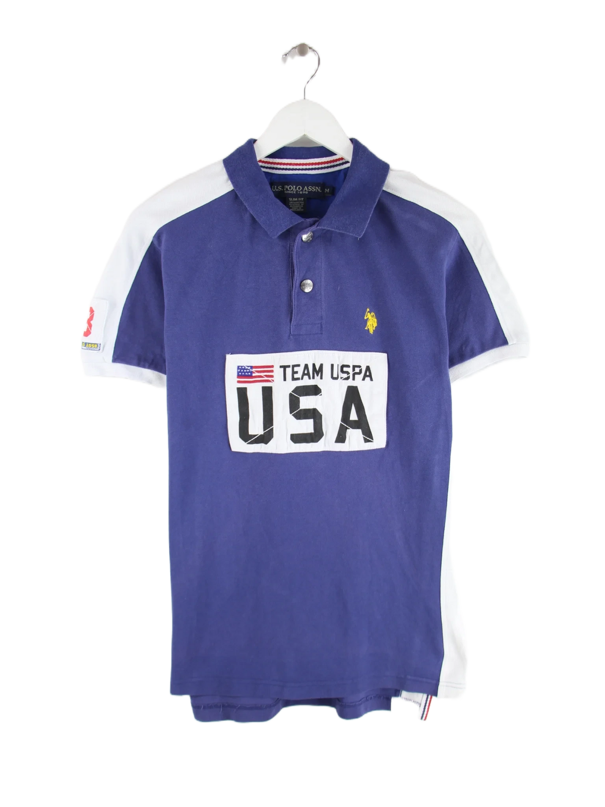 U.S. Polo ASSN. Polo Blau M – Vorderseite
