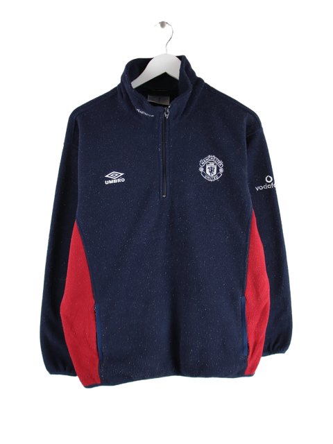 Umbro Fleece Blau M – Vorderseite