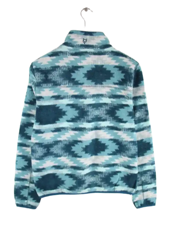 Vintage Fleece Blau L – Rückseite