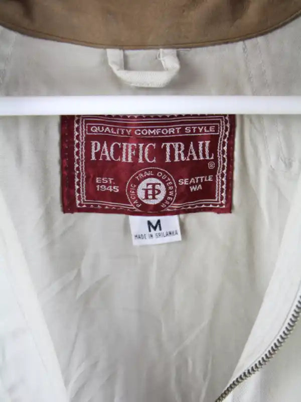 Vintage Jacke Beige M – Detailbild 6