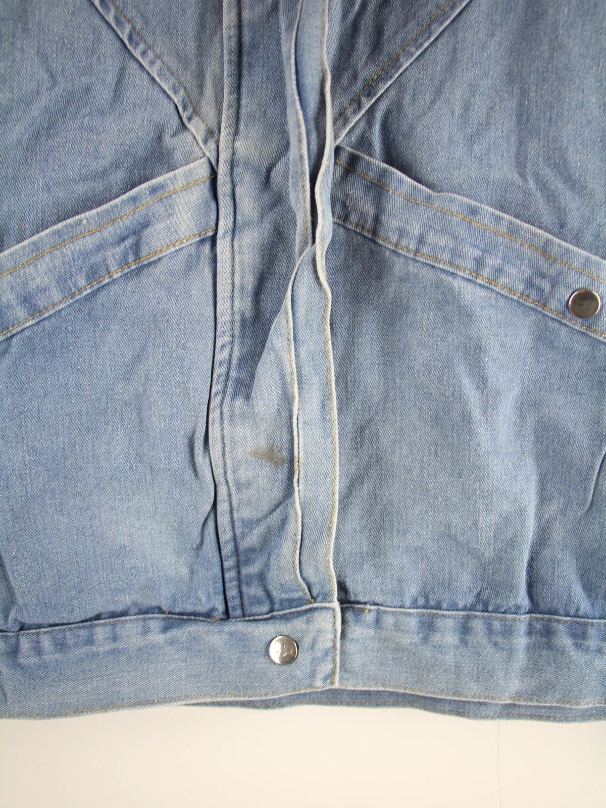 Vintage Jacke Blau M – Etikett