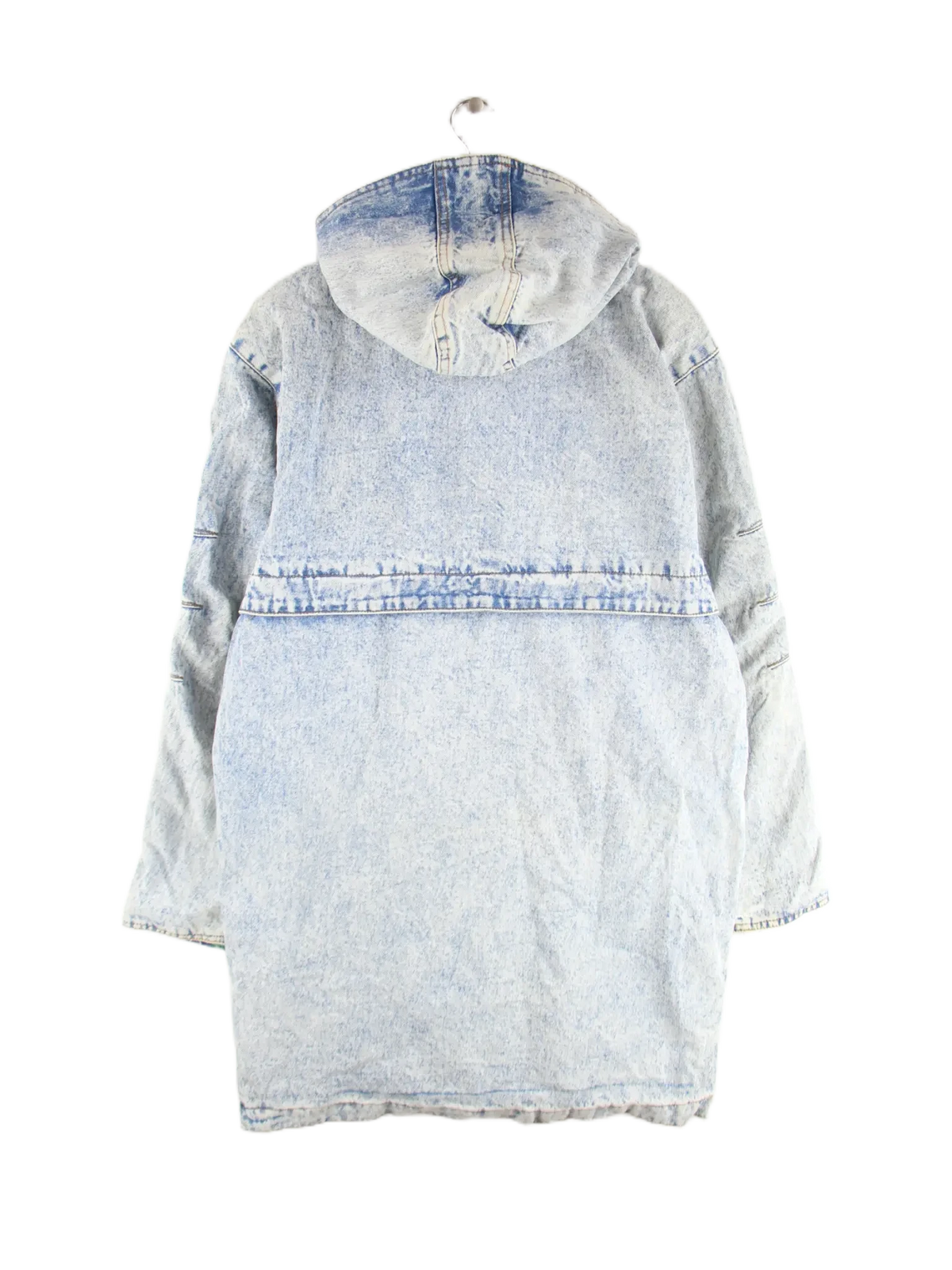 Vintage Jacke Blau M – Rückseite