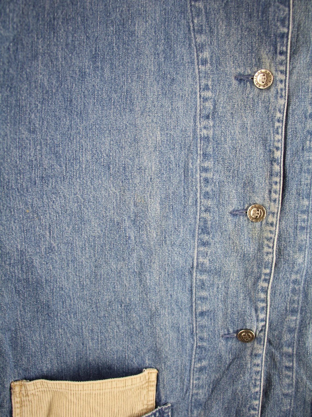 Vintage Jacke Blau S – Detailbild 1